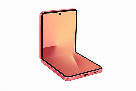 Samsung Z Flip7 Coralred 1