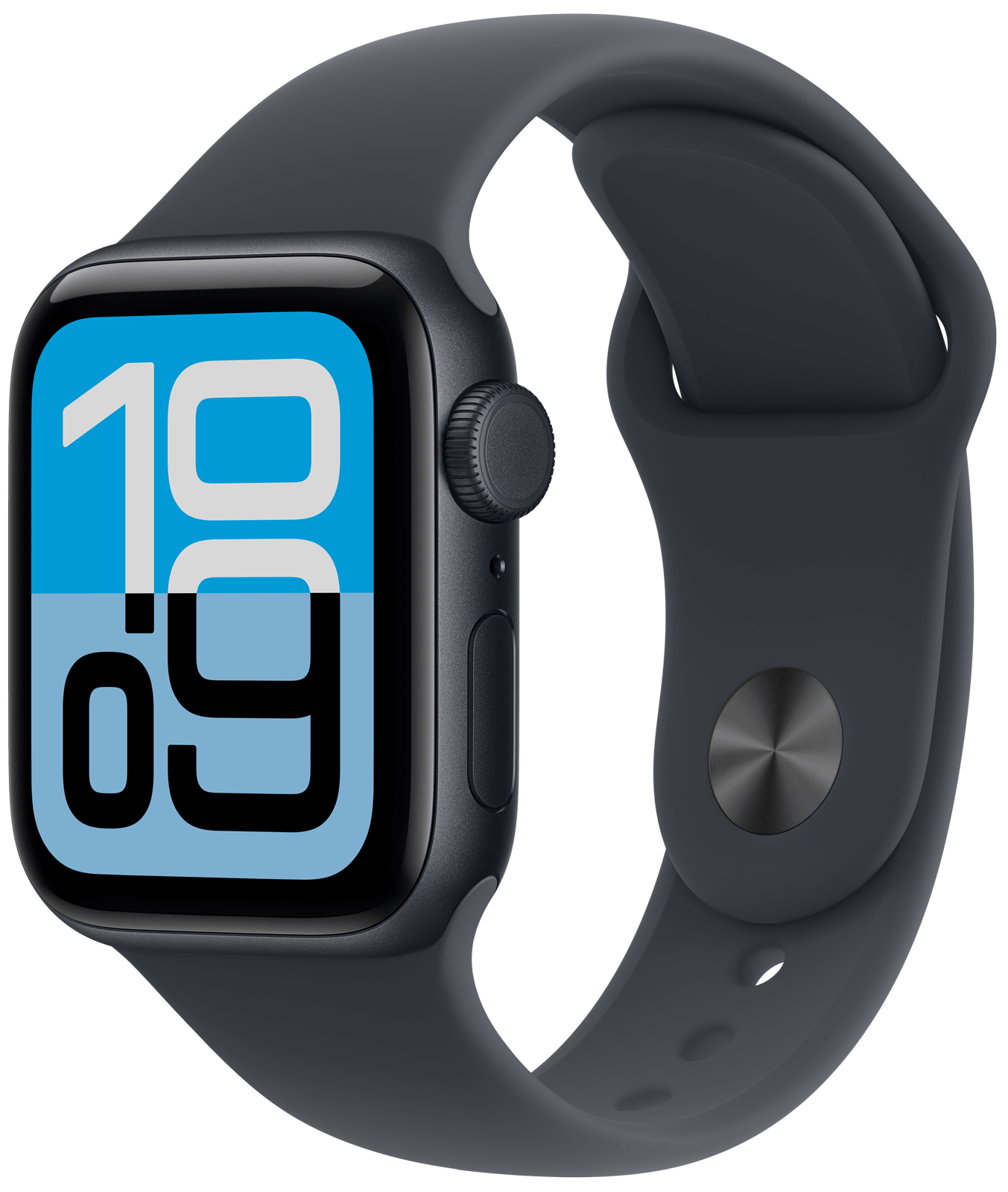 Apple Watch SE 3 40mm Midnatt Aluminium, Midnatt Sport Band (M/L)