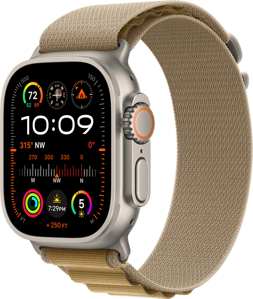 Watch Ultra 2 49mm GPS+CEL (Natural Titanium/Tan Alpine Loop) M