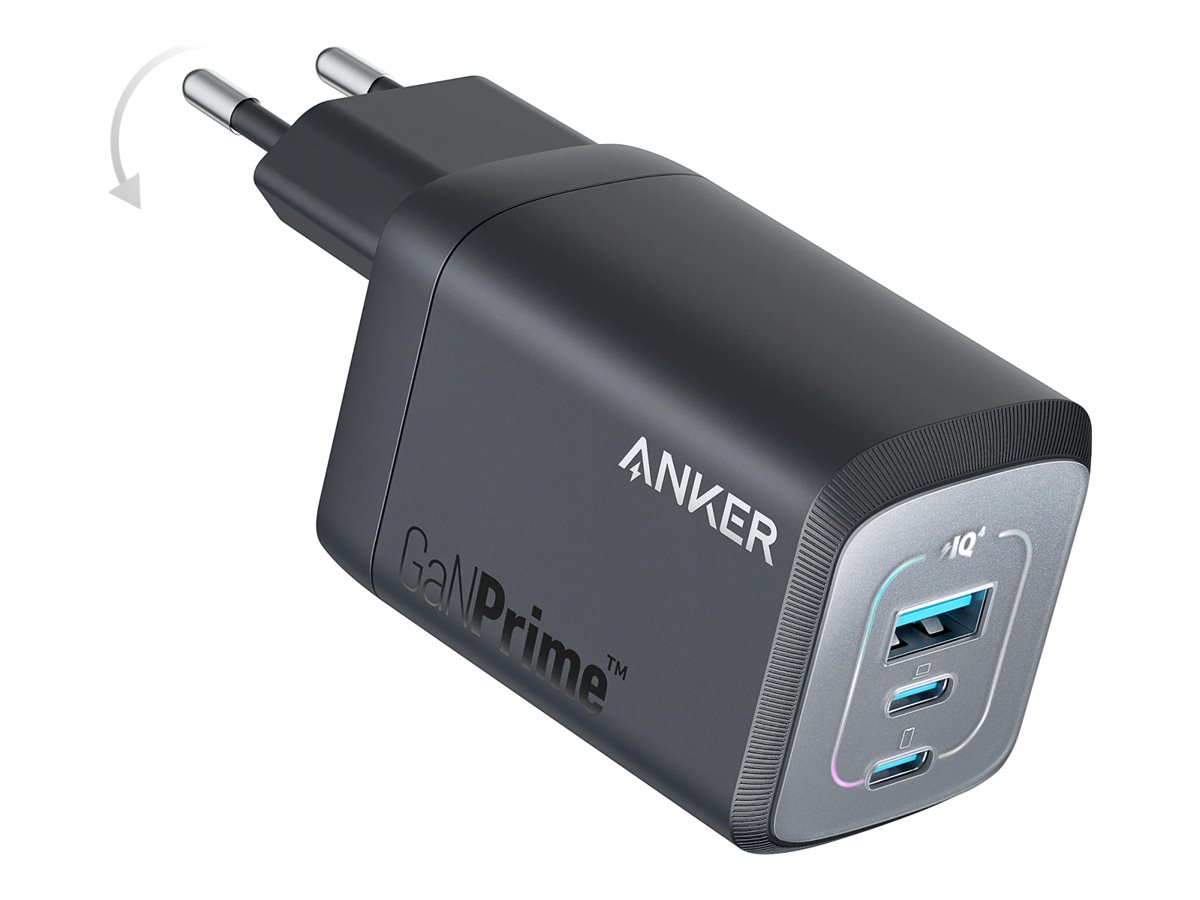 Anker Veggadapter 3 Ports (67W) Black