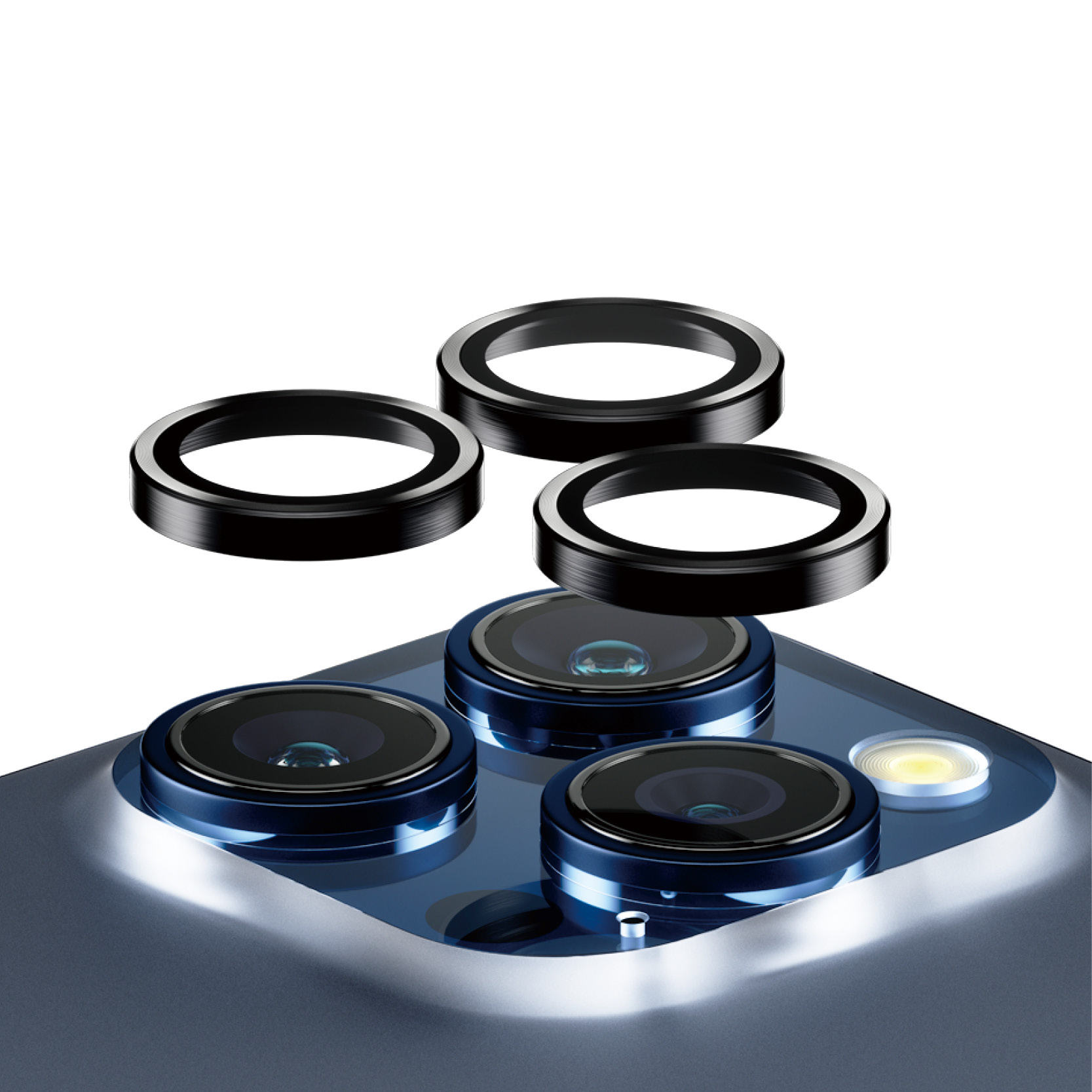 PanzerGlass Camera Hoops iPhone 15 Pro/15 Pro Max