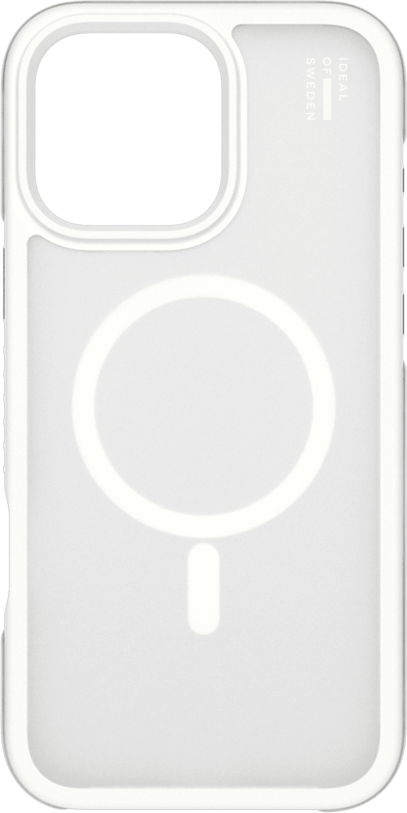 iDeal Of Sweden iPhone 16 Pro Max Ideal Bumper Deksel - MagSafe Kompatibel - Cloudy White