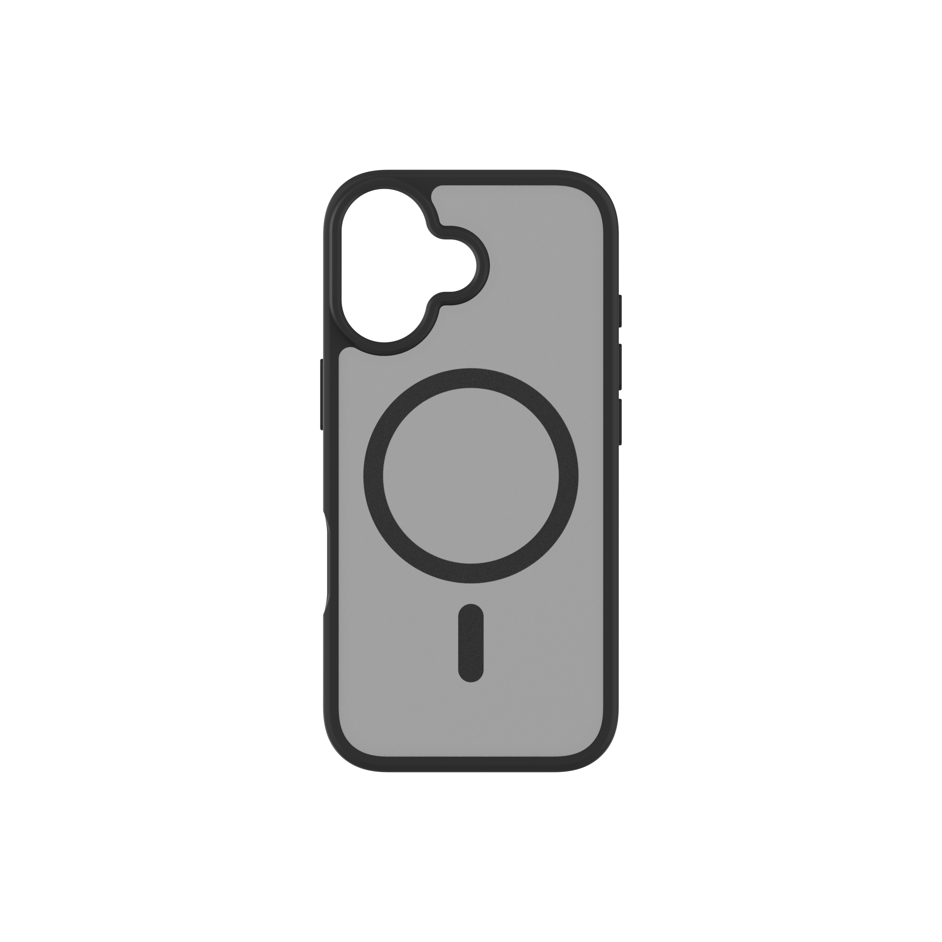 KEY Frosted MagSafe Deksel iPhone 17 Svart