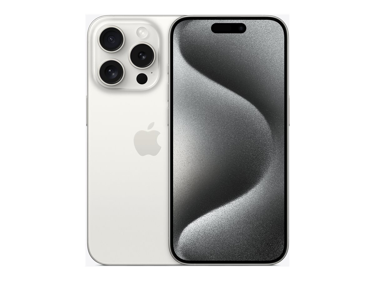 SomNy Apple iPhone 15 Pro 128GB White Titanium (B)