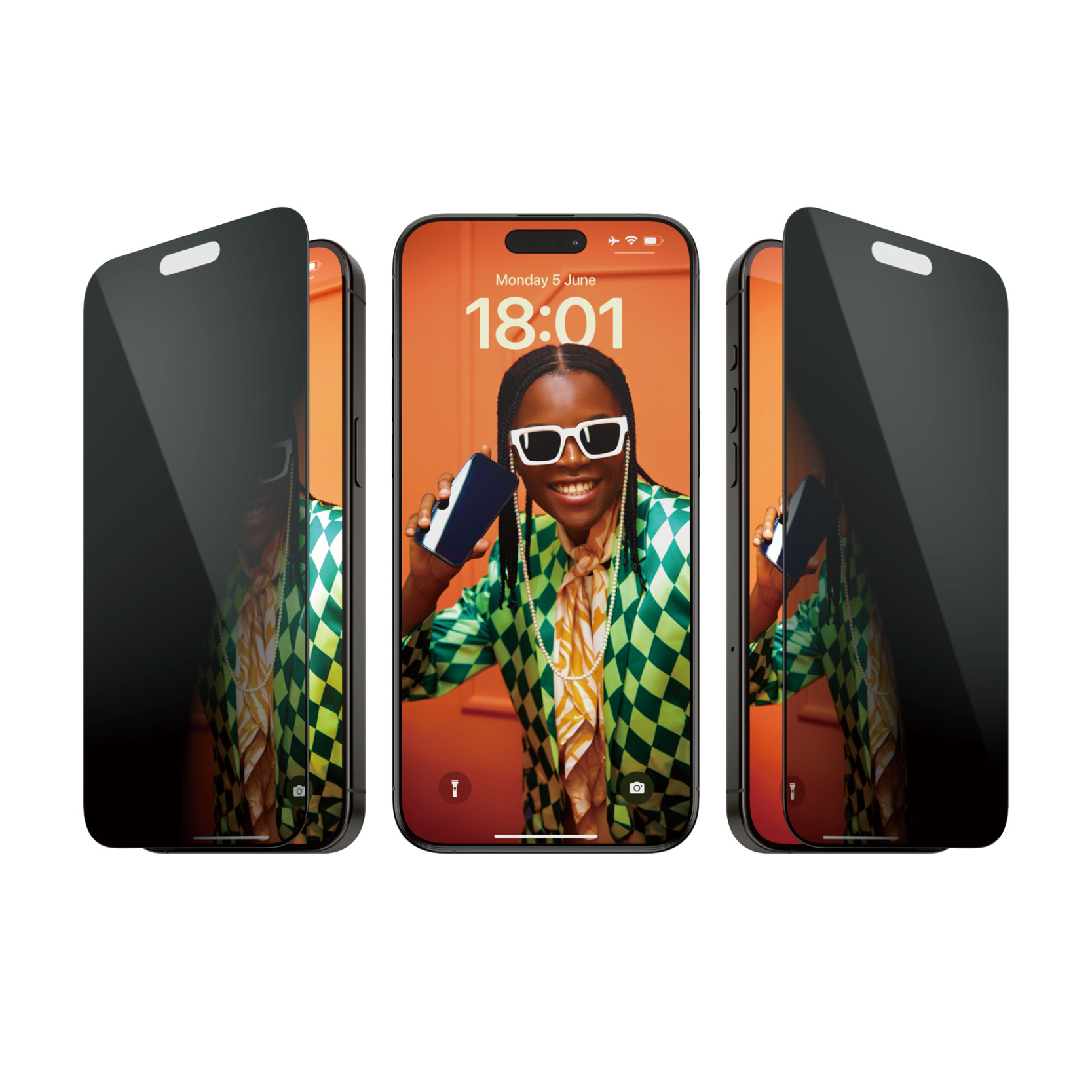 PanzerGlass Privacy iPhone 15 Pro Max