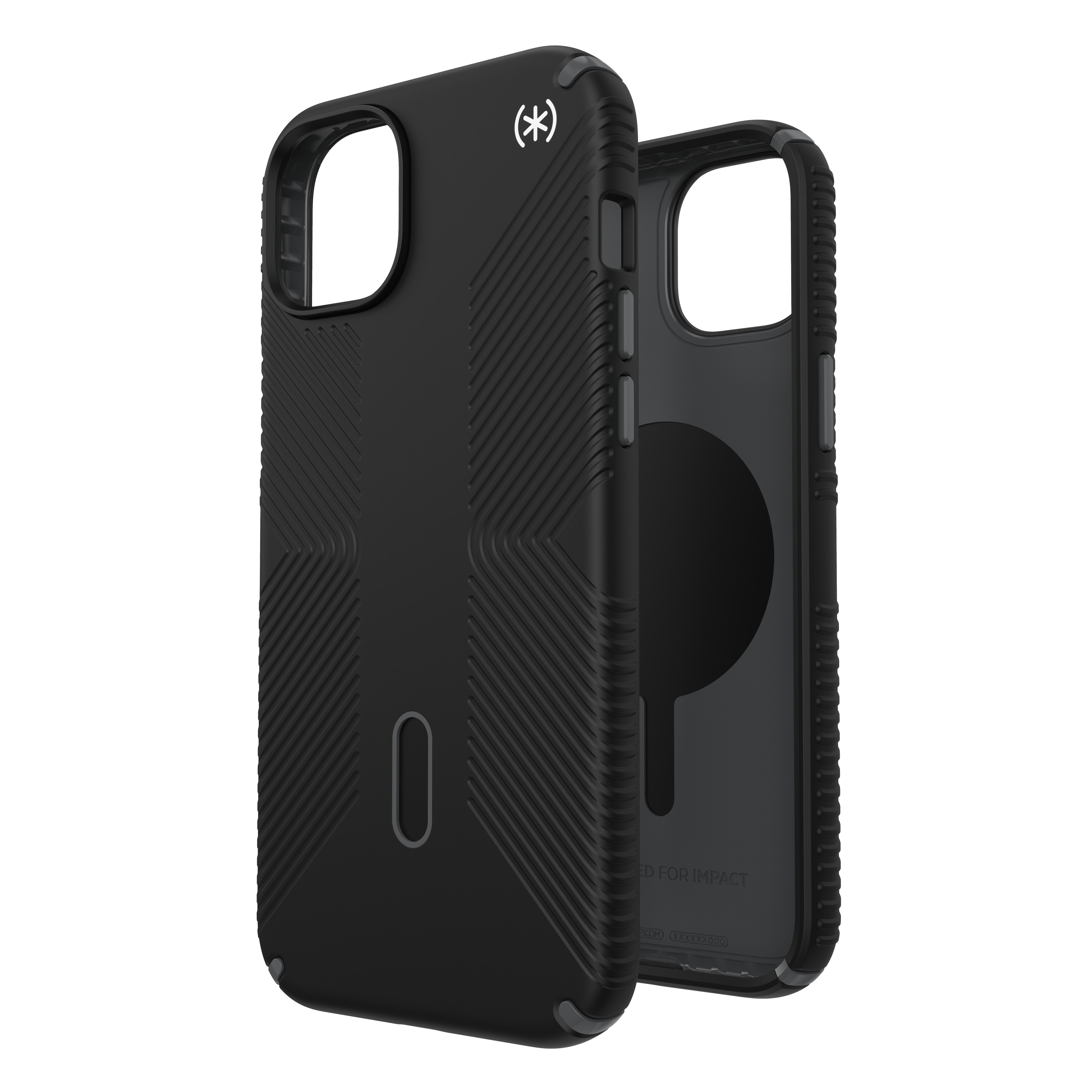 Speck Presidio2 Grip MagSafe iPhone 15 Plus Black
