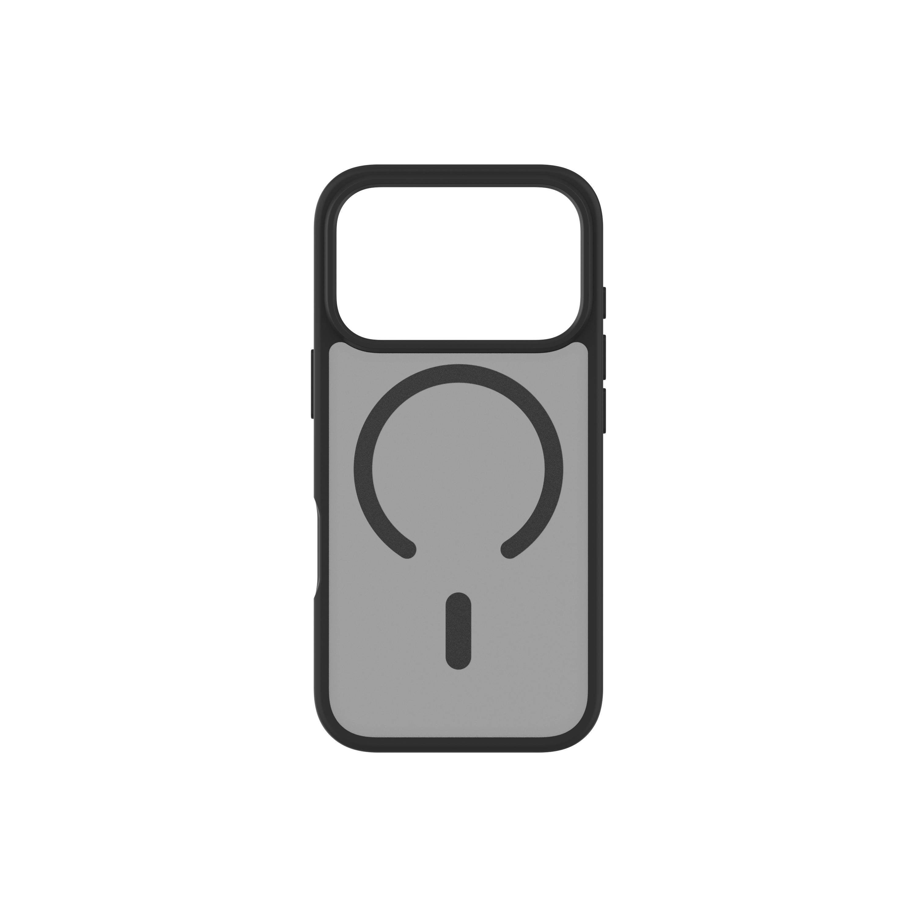 KEY Frosted MagSafe Deksel iPhone 17 Pro Svart