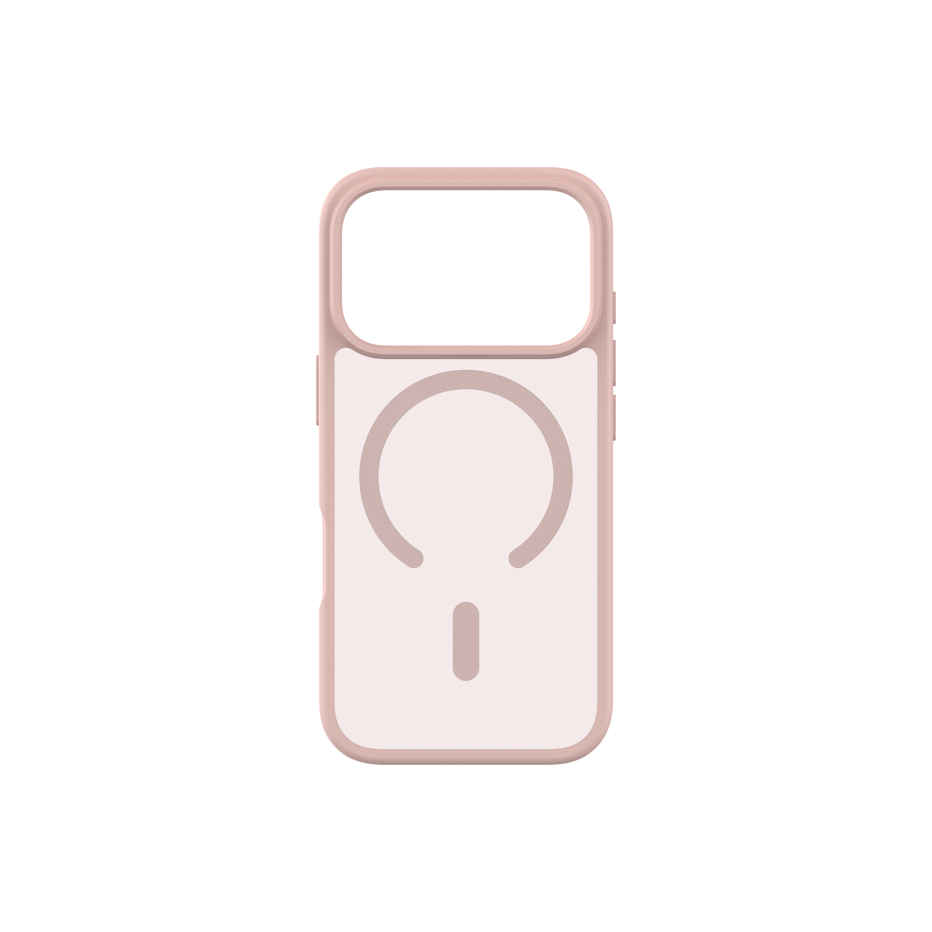 KEY Frosted MagSafe Deksel iPhone 17 Pro Rosa