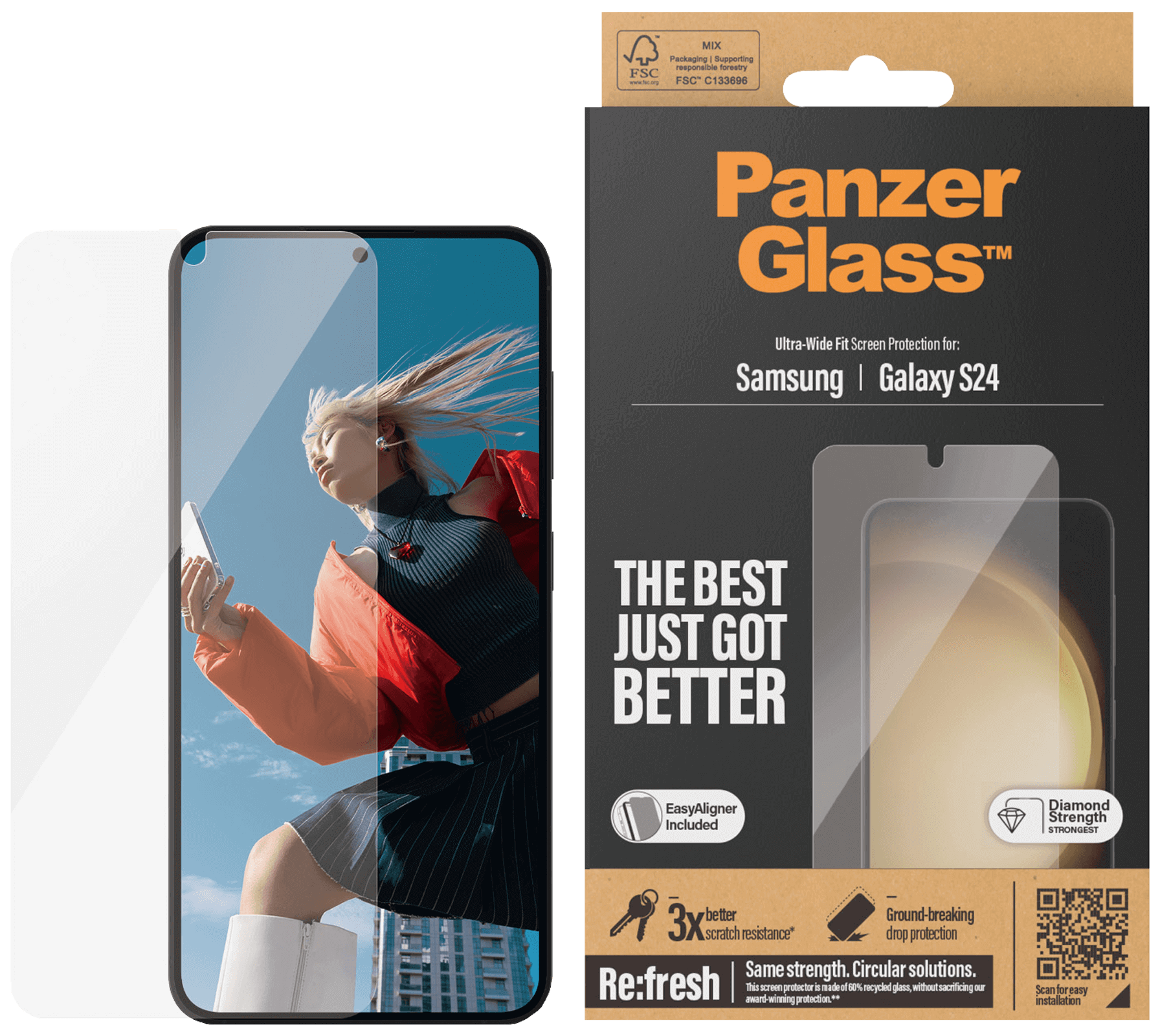 PanzerGlass Samsung Galaxy S24