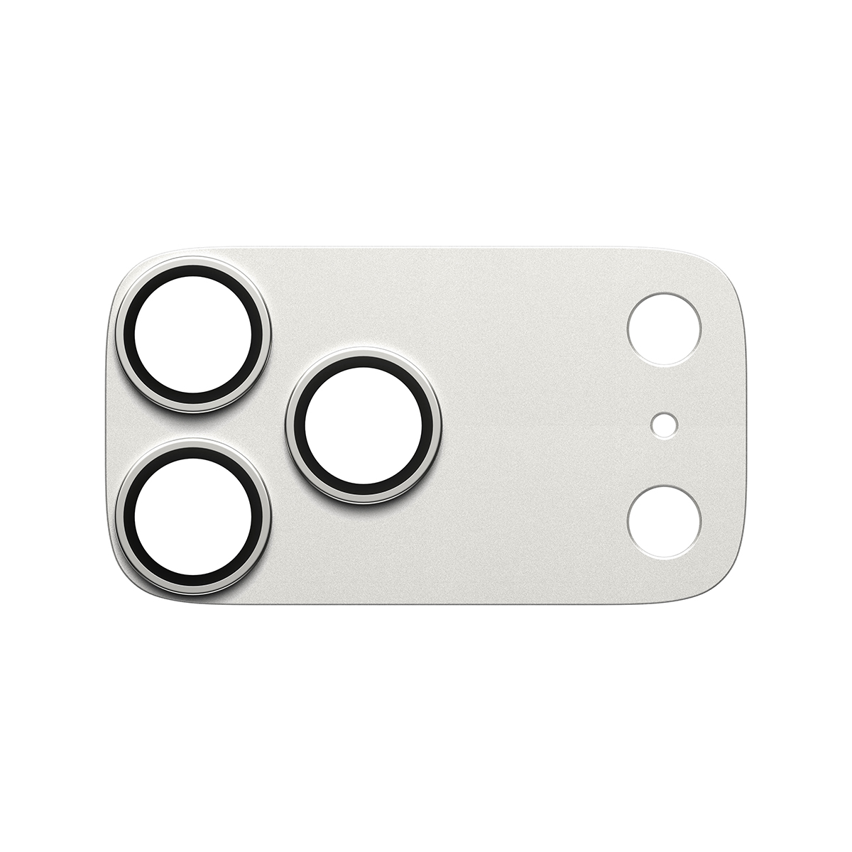 PanzerGlass Fender Kamerabeskytter for iPhone 17 Pro Max Sølv