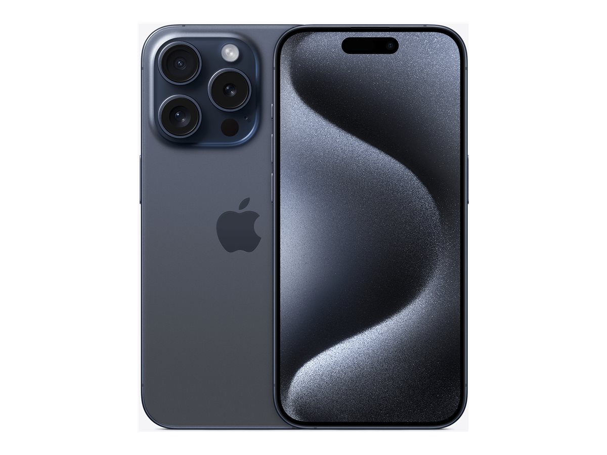 SomNy Apple iPhone 15 Pro 256 GB Blue Titanium (B)