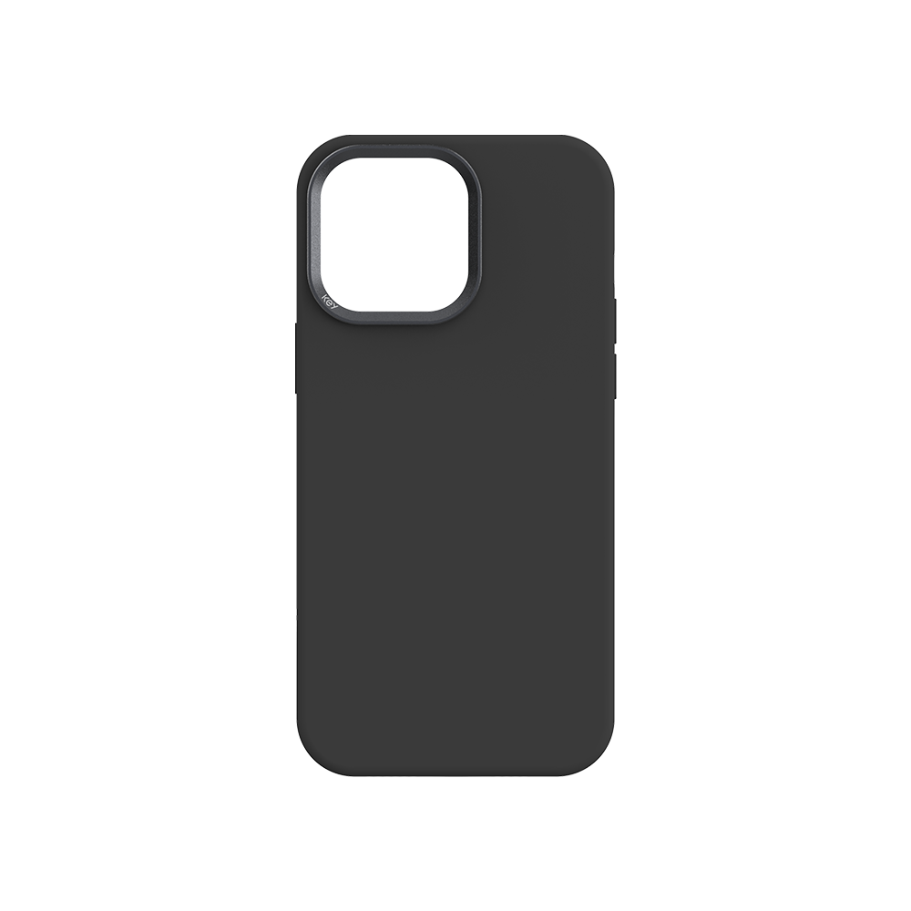 KEY Silikondeksel MagSafe iPhone 15 Pro Max Black