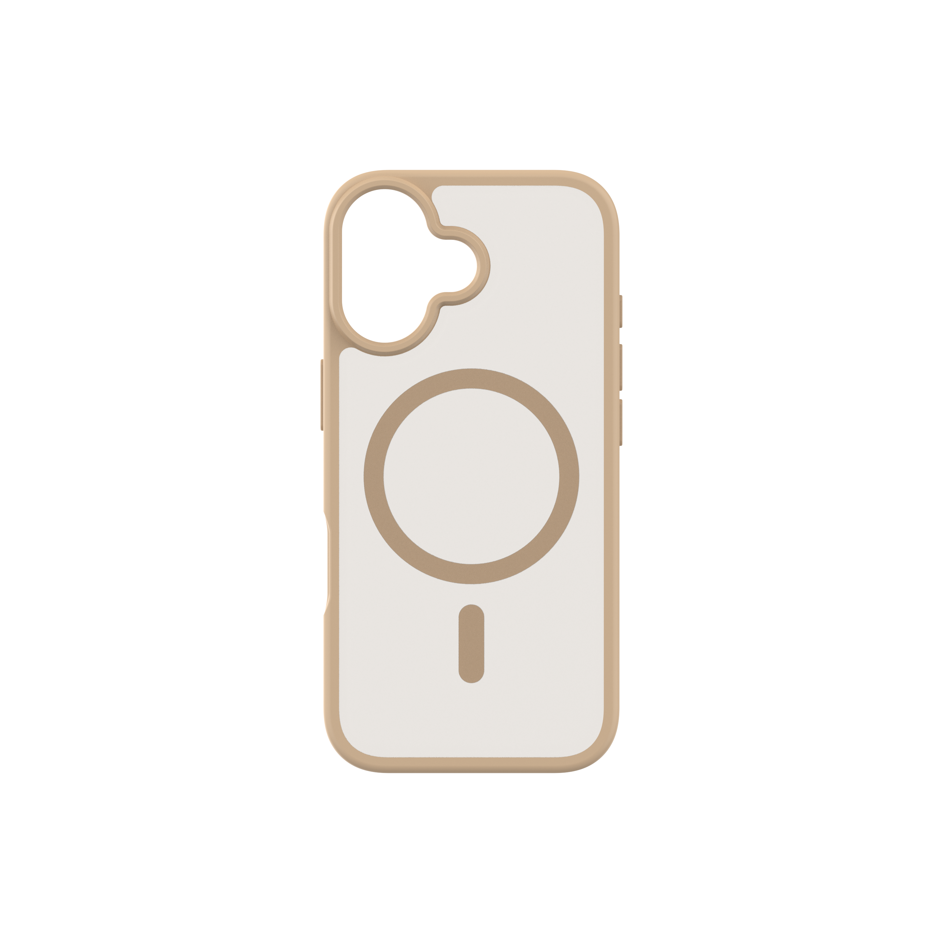 KEY Frosted MagSafe Deksel iPhone 17 Beige