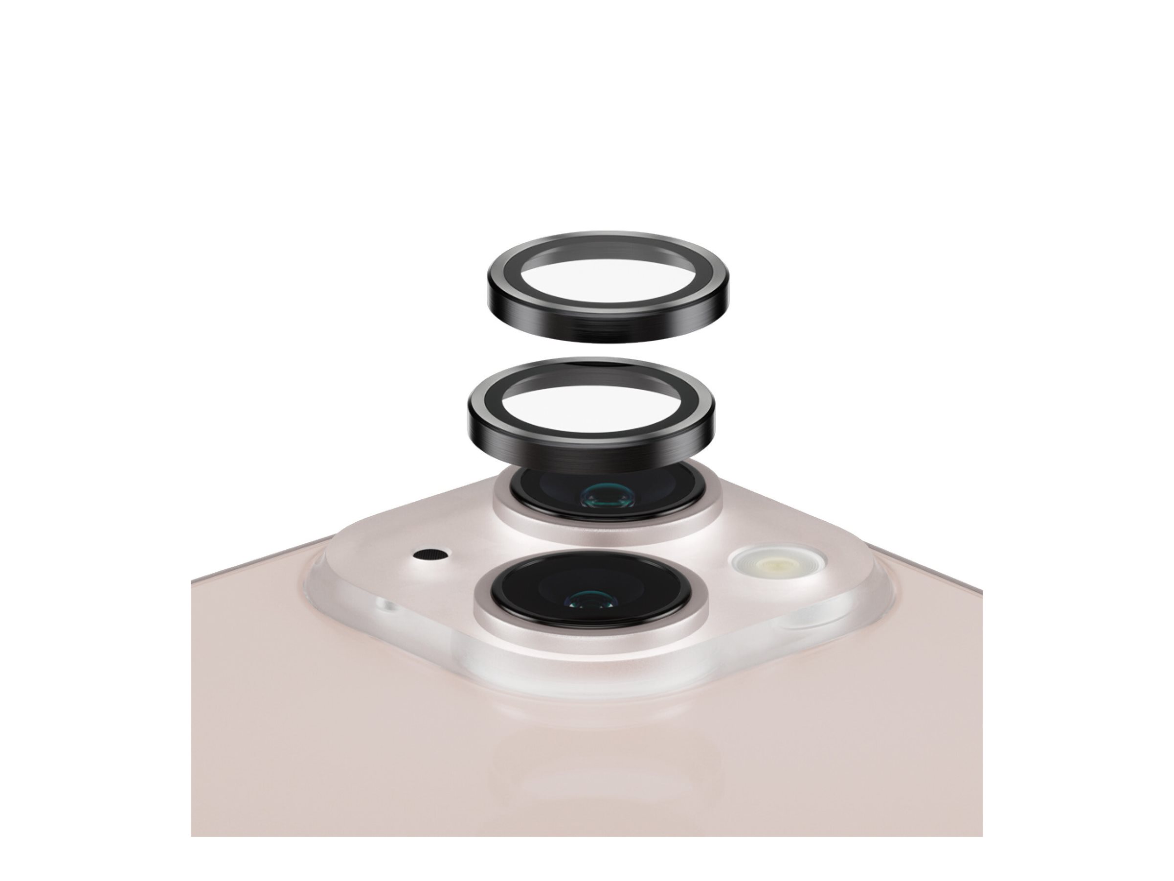 PanzerGlass Hoops Camera Lens Protector iPhone 13 mini - Black