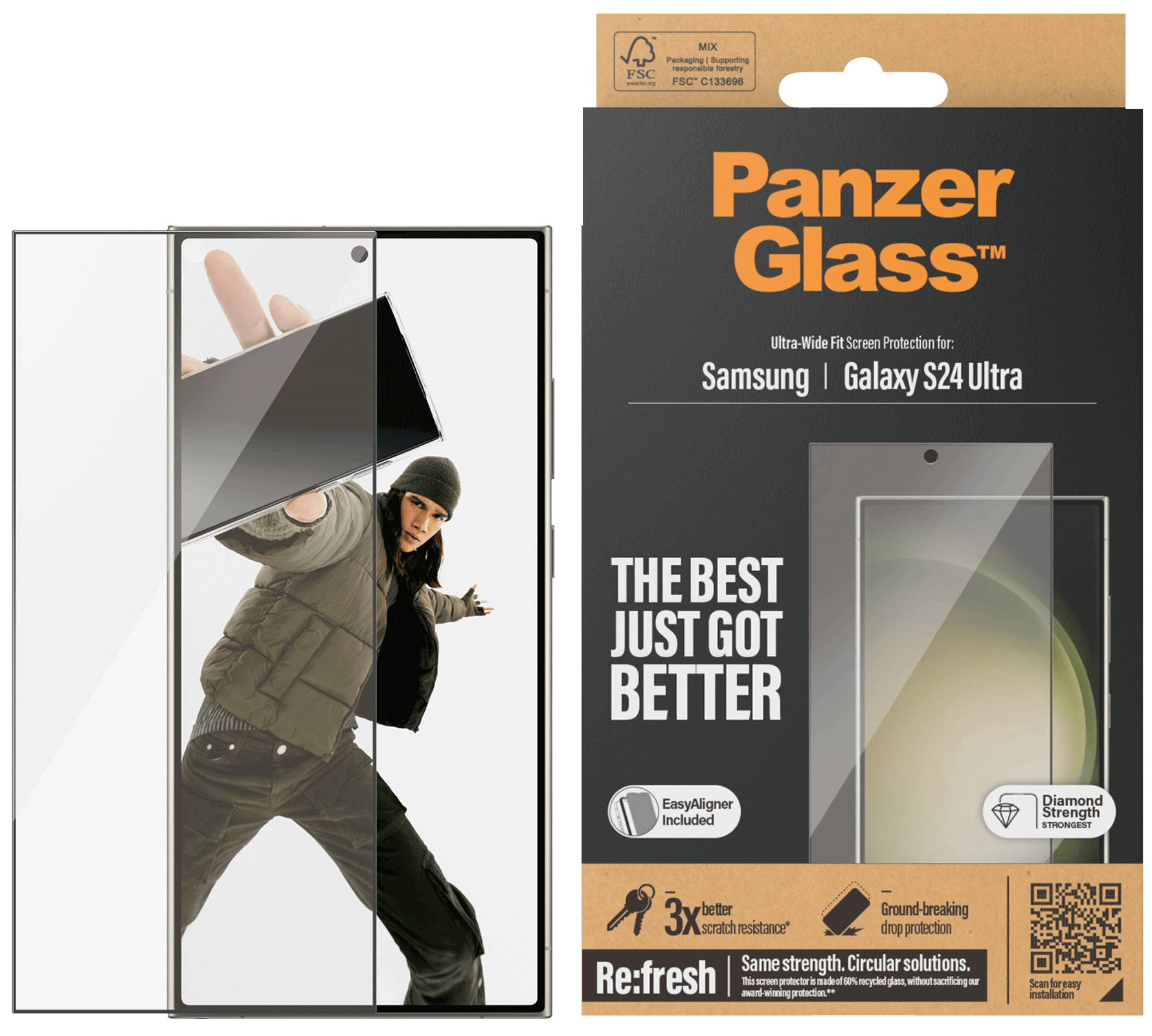 PanzerGlass Samsung Galaxy S24 Ultra