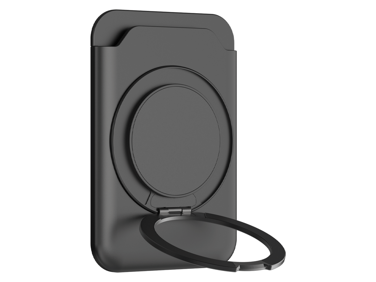 KEY MagSafe Kortholder med stativ Svart